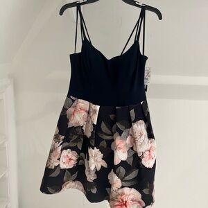 Strappy Floral Dress